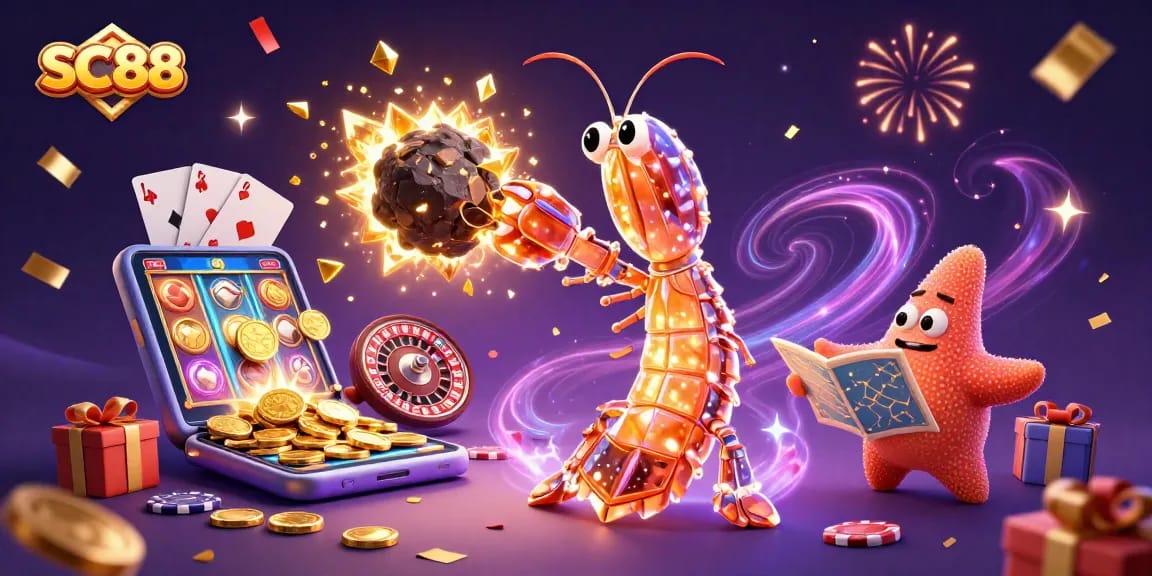 Engage in the exciting universe of SC88 with thrilling jackpot wins and vibrant casino games.
