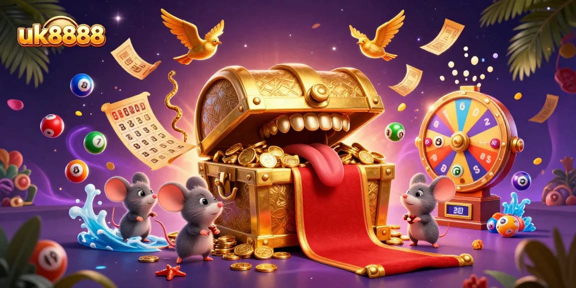 Experience the thrill of uk8888 with 3D animated characters and vibrant casino elements for an engaging gaming adventure.
