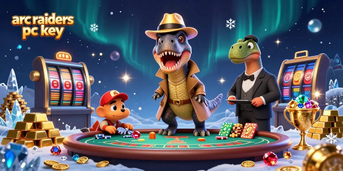 Count chips while strategizing for the best arc raiders pc key deals at this vibrant casino scene