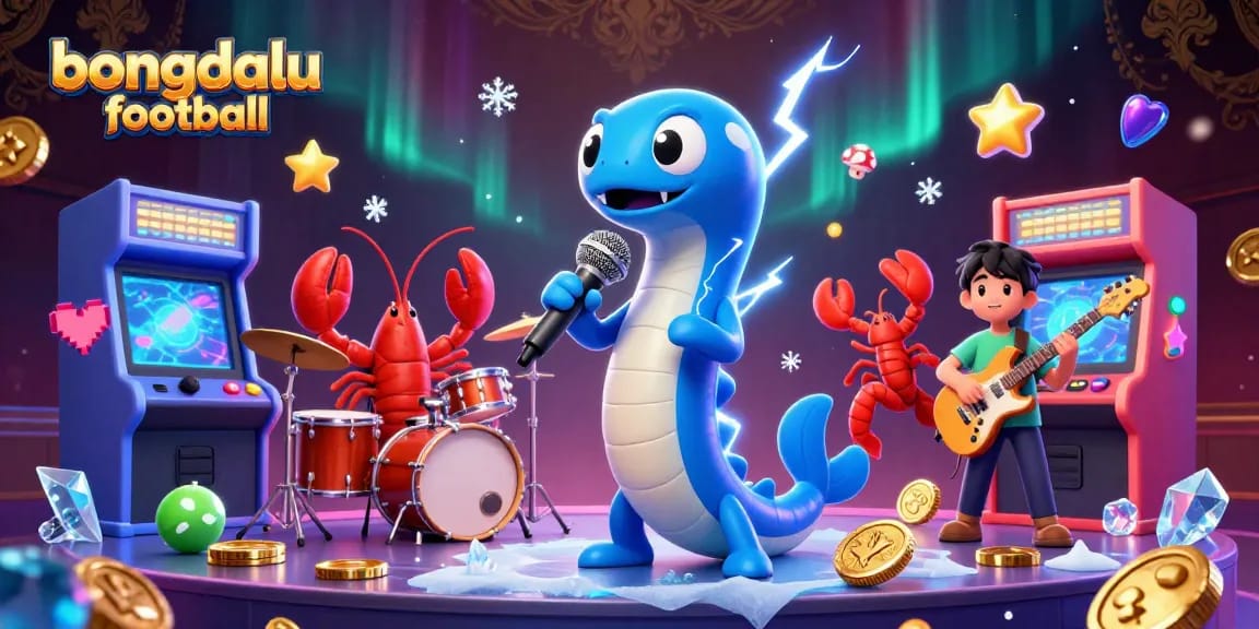 Bongdalu football enhances the underwater casino scene with vibrant characters and dynamic gaming elements.