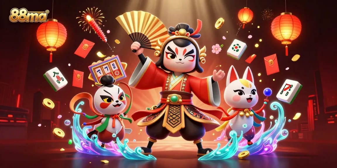 Experience the excitement of winning at 88ma with vibrant slot games featuring golden elements.