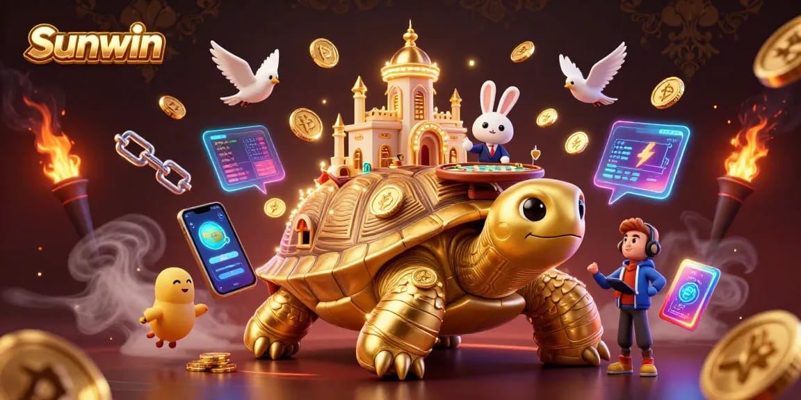 Win big at Sunwin with the golden tortoise casino and rabbit dealer action!