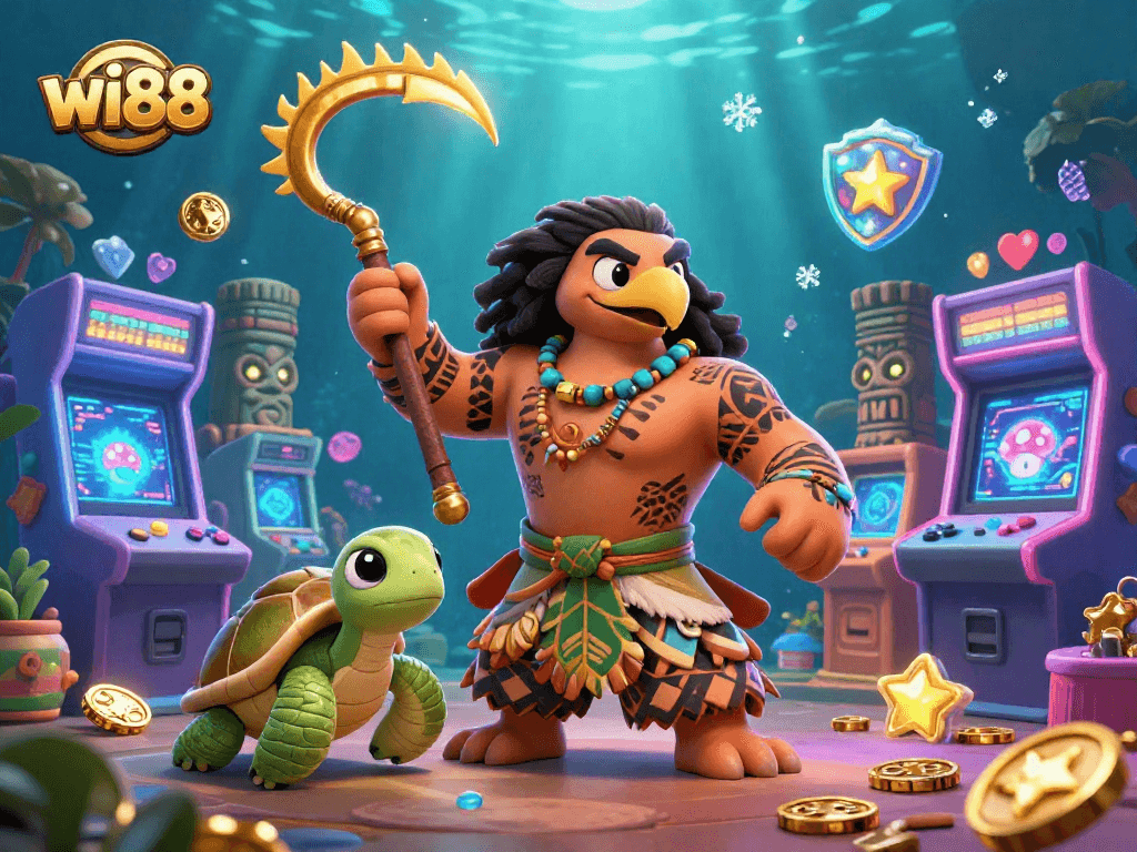 Engage in the exciting world of wi88 with dynamic gaming fun featuring vibrant casino elements.