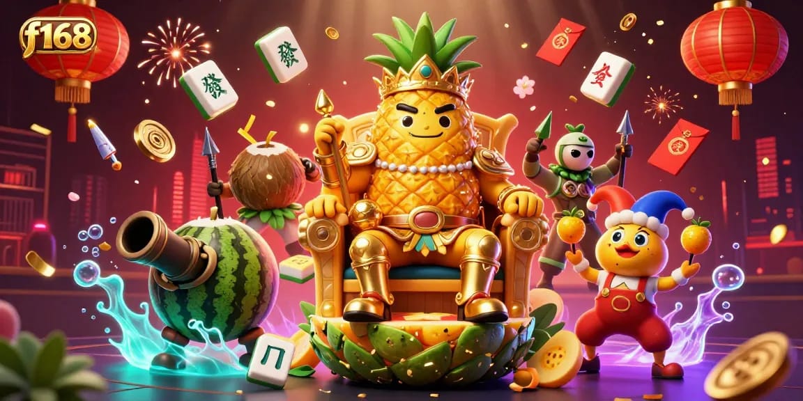 Experience thrilling action at f168 with captivating characters in a vibrant online casino scene featuring rich visuals.