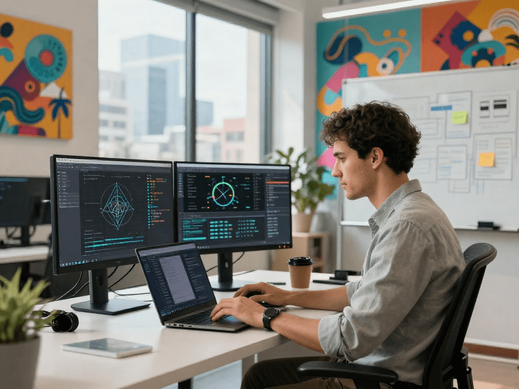 Innovative NSFW AI technology integration in modern digital workspace.