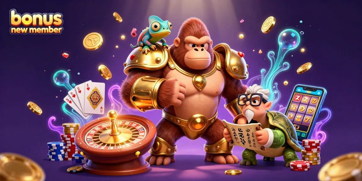 Engage with exciting gaming activities at the online casino with bonus new member promotions.