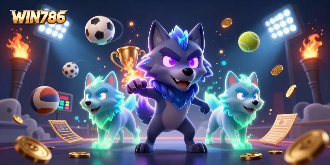 WIN786 enhances betting excitement with dynamic gaming elements and captivating characters in a 3D casino world.