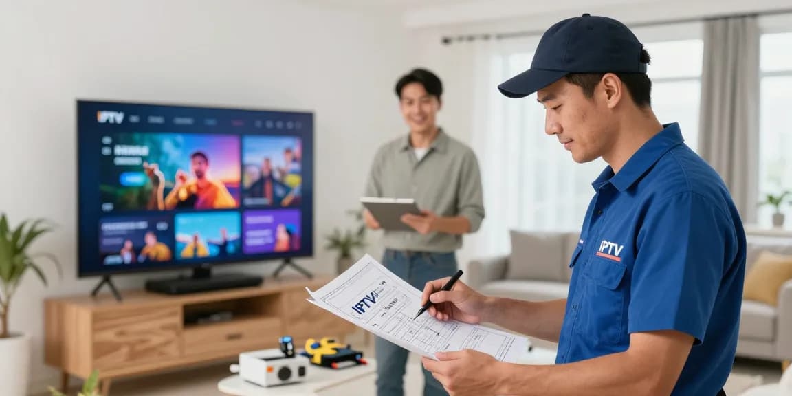 Local IPTV reseller showcasing trusted professional contractor services for community clients.