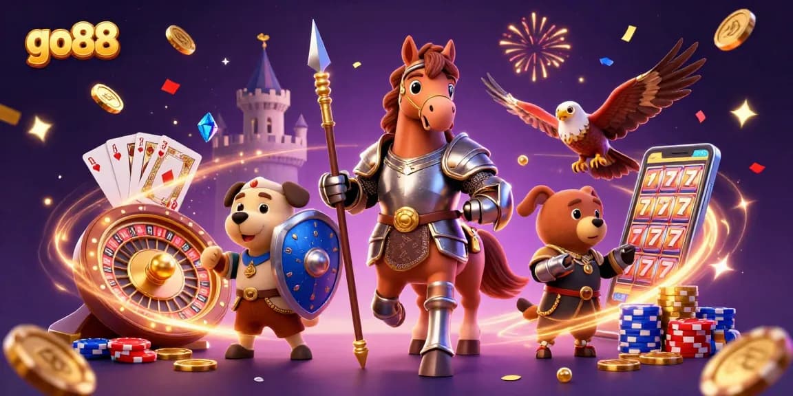 Experience thrilling gameplay with go88 featuring knights, gems, and casino excitement!