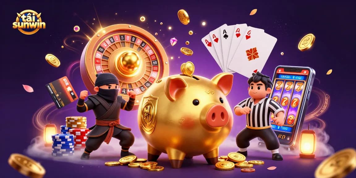 Spin reels and win big with tải sunwin in an exciting 3D casino scene.