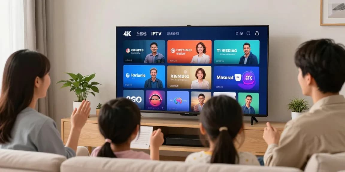Trusted IPTV UK service provider delivering quality streaming in a local home.