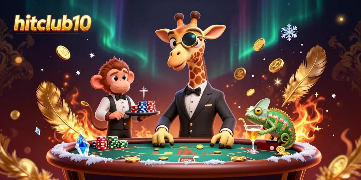 Experience high-stakes thrills at hitclub10 with giraffe high-roller and fun casino elements.