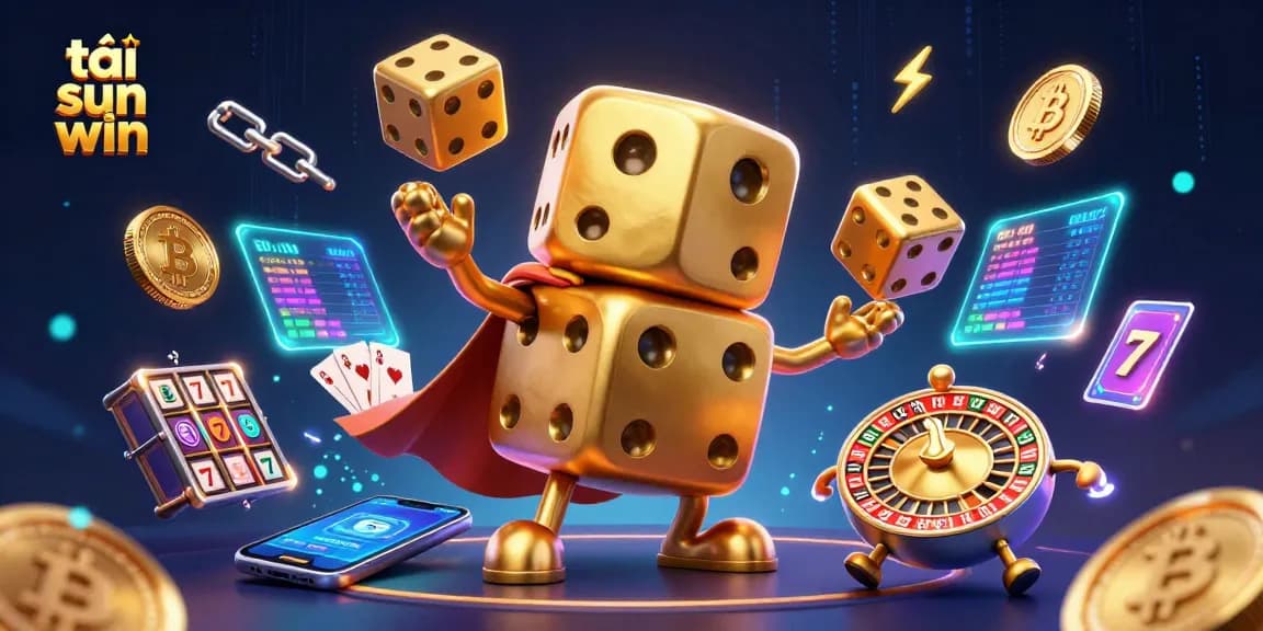 Experience the thrill of tải sun win with casino elements and a dazzling scene.