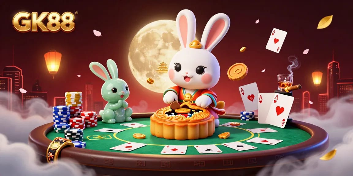 Experience thrilling games at GK88 with vibrant casino elements and exciting characters.
