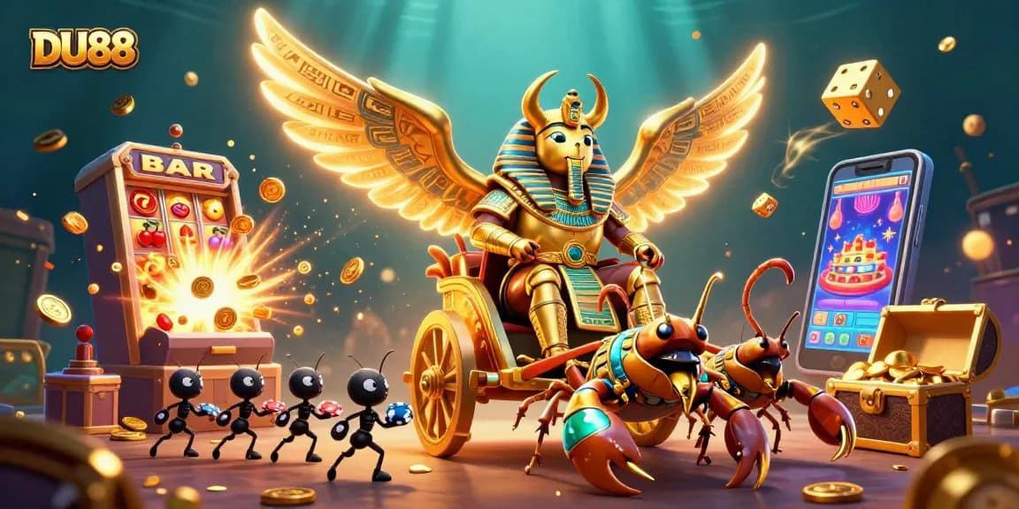 Hit the jackpot with DU88 in a vibrant 3D casino world full of excitement and fun.
