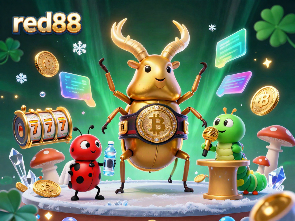 Experience thrilling gaming excitement with red88, featuring vibrant casino characters in action.