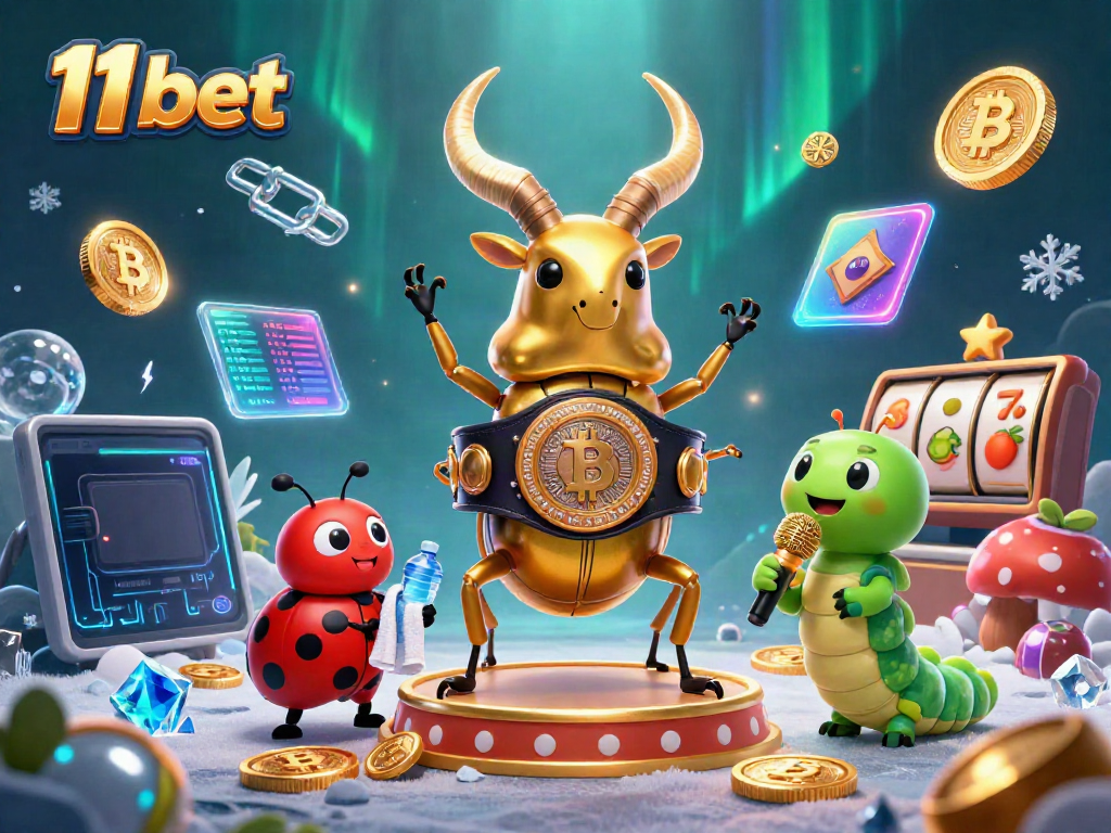 Bet on thrilling games with a vibrant 11 bet casino scene featuring fantasy characters.