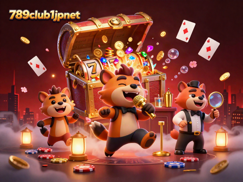 Enjoy thrilling moments at 789club1jpnet where hyena characters bring fun to the casino scene.