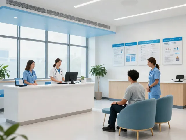 Pharmacy Weight Loss consultation in a modern clinic focusing on patient care and support for weight management.
