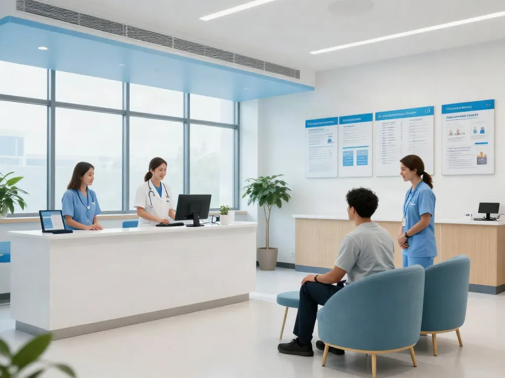 Pharmacy Weight Loss consultation in a modern clinic focusing on patient care and support for weight management.