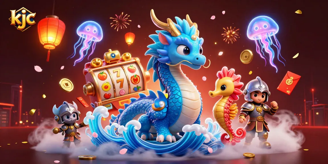 Experience thrilling gameplay at kjc with dazzling slot reels and vibrant characters.