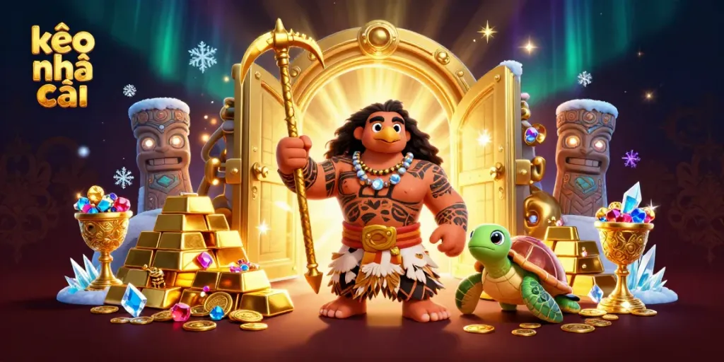 Experience the thrill of kèo nhà cái with vibrant characters and dynamic gambling elements.