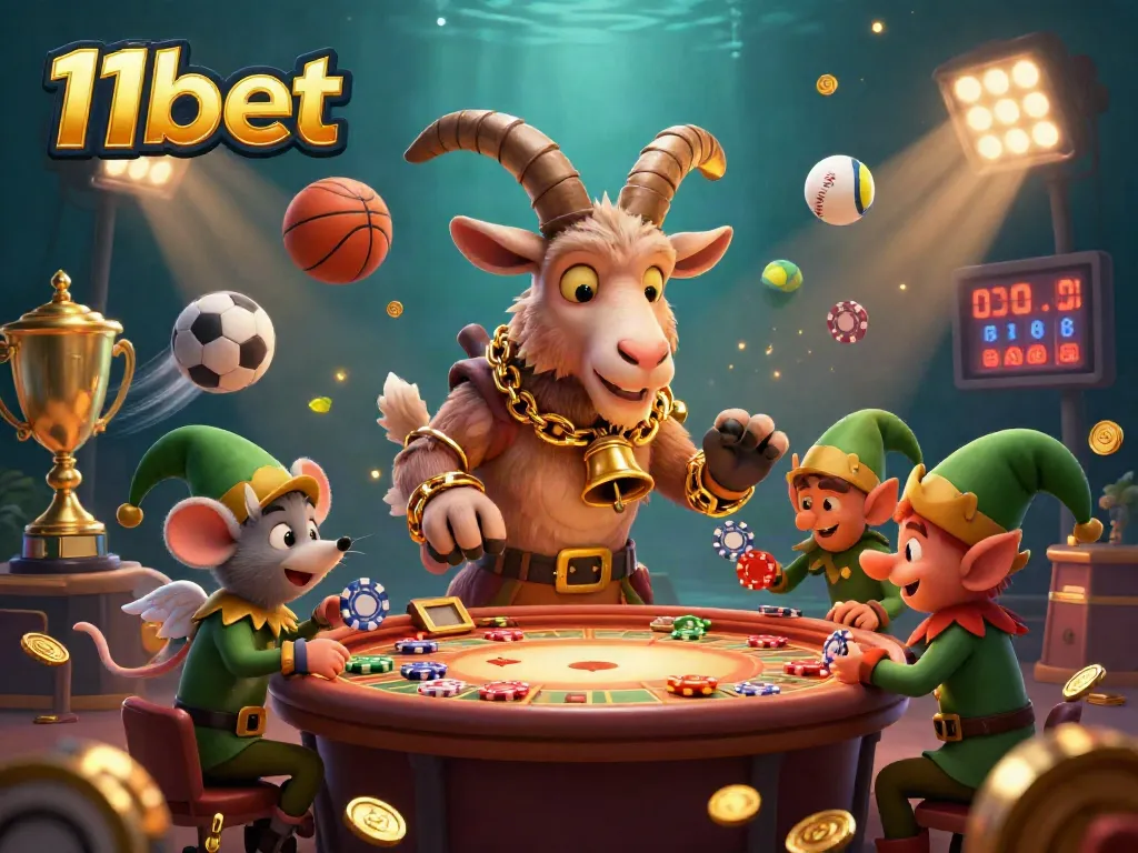 Play thrilling casino games at 11bet with festive Krampus and dynamic gaming elements.