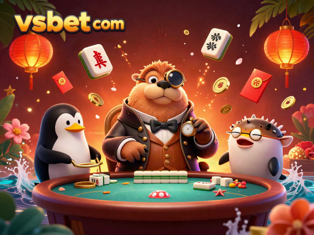 Experience immersive gaming fun at vsbet com with vibrant characters and captivating casino elements!