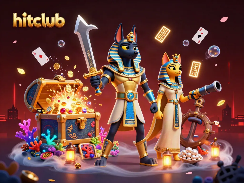 hitclub players enjoy navigating the vibrant, action-packed digital casino adventure filled with treasures and vibrant elements
