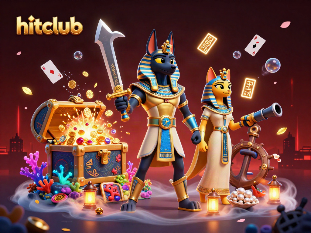 hitclub players enjoy navigating the vibrant, action-packed digital casino adventure filled with treasures and vibrant elements