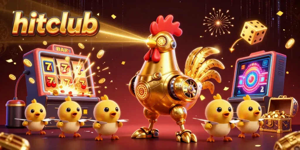 Experience the thrill of hitclub with a vibrant casino scene featuring dynamic characters and explosive jackpots.