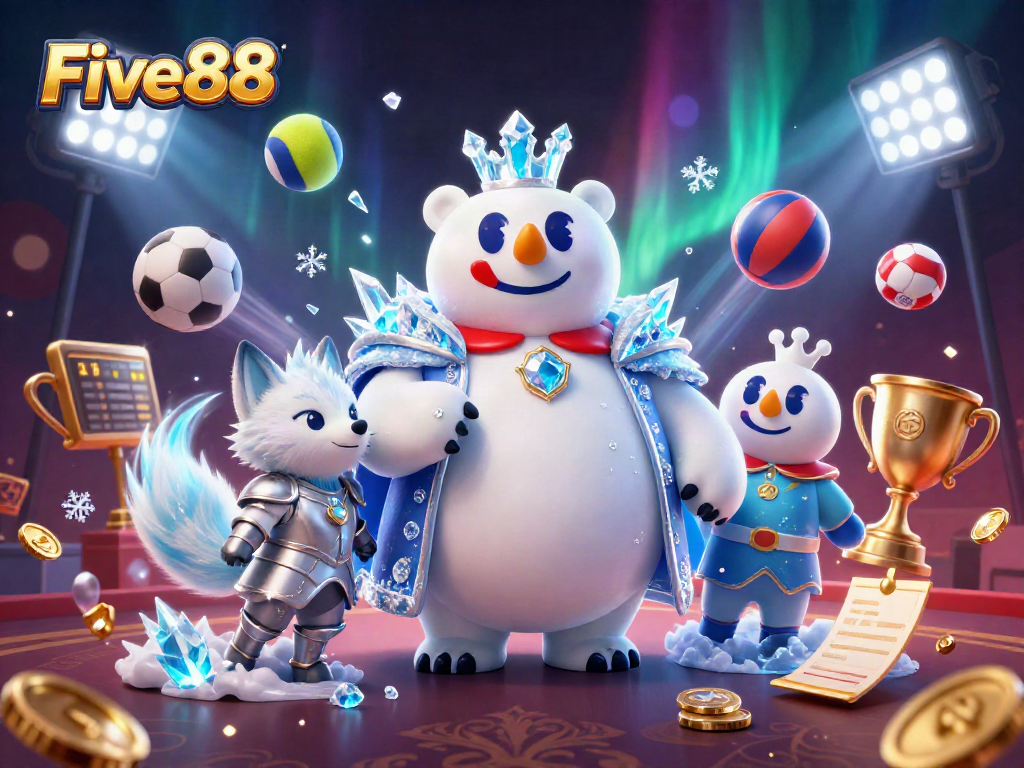 Engage with Five88's exciting gaming features while winning sports-themed treasures amid a dynamic carnival of joy.