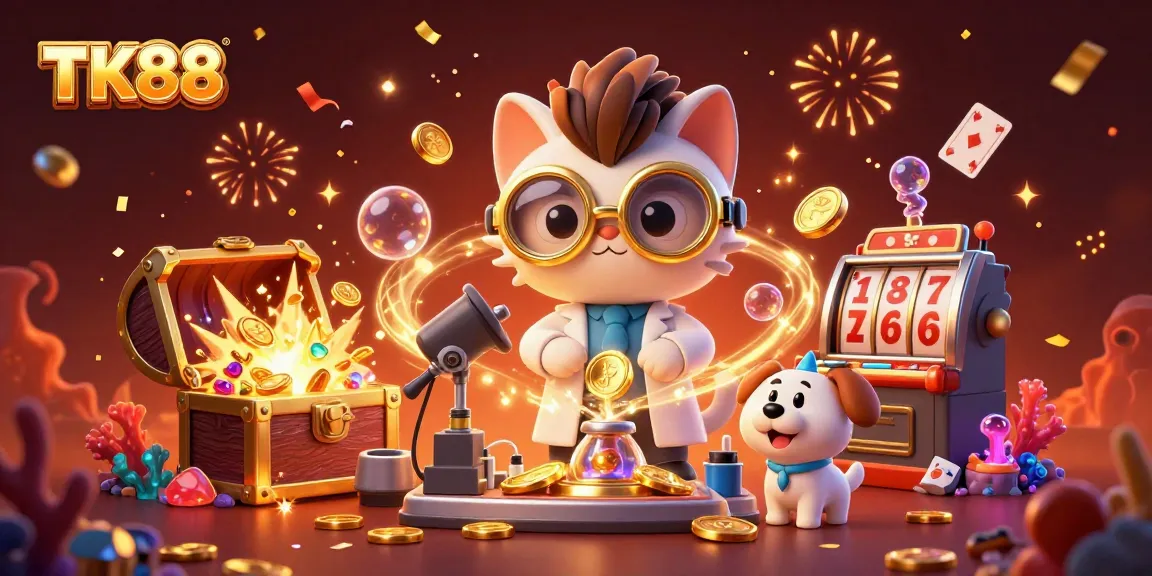 Celebrate winning strategies with TK88 through vibrant casino themes and rich visual elements.