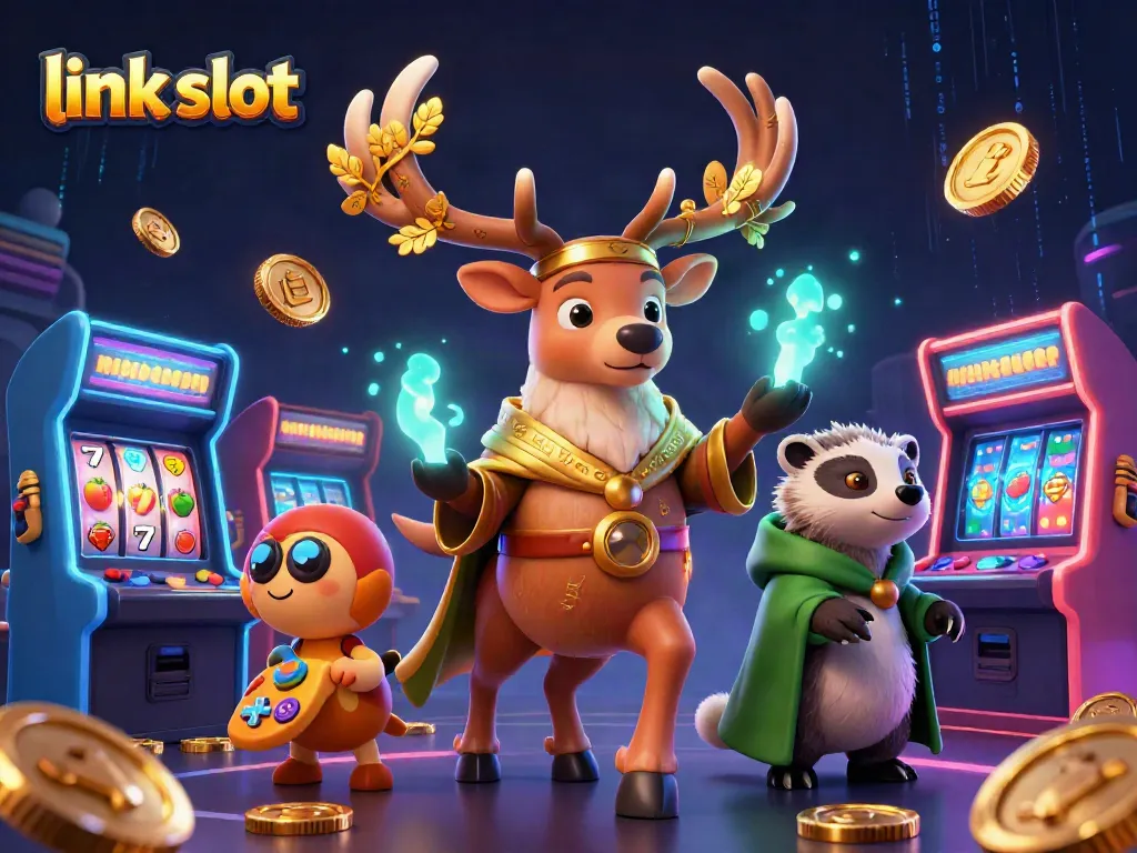 Spin to win with engaging link slot games featuring enchanting characters and colorful casino elements.