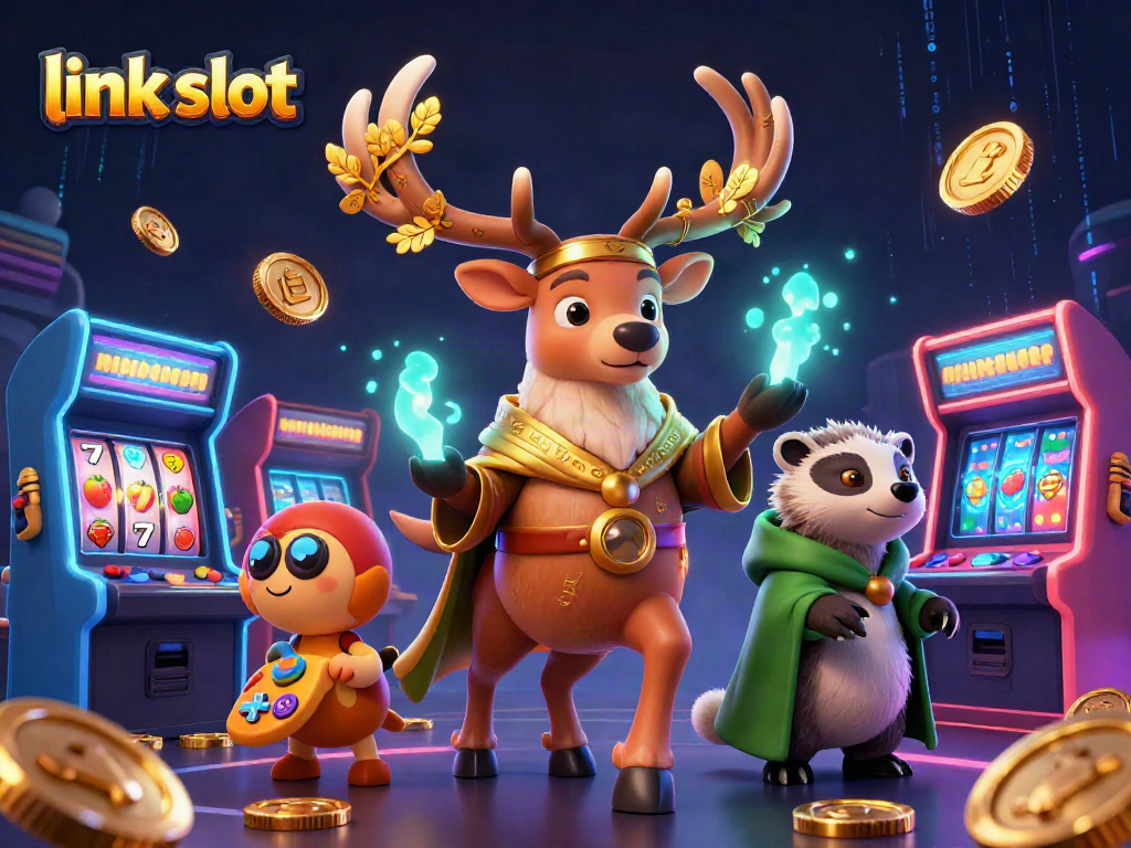 Spin to win with engaging link slot games featuring enchanting characters and colorful casino elements.