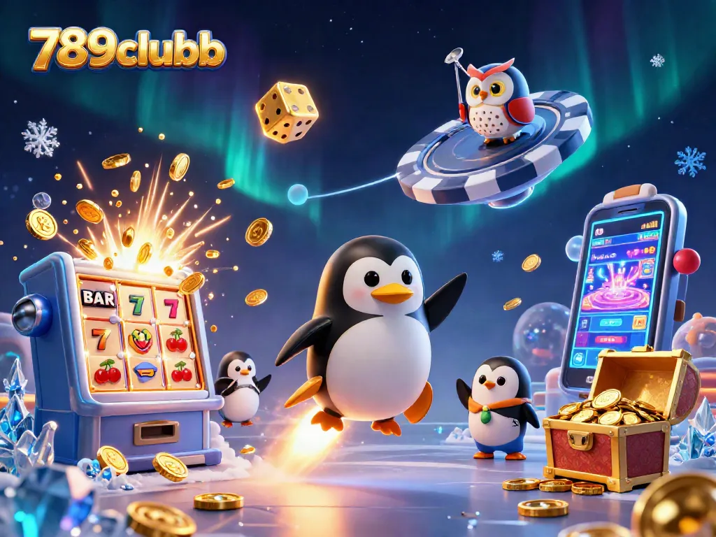 Experience the thrill of 789clubb with a vibrant 3D casino theme featuring dynamic game elements.