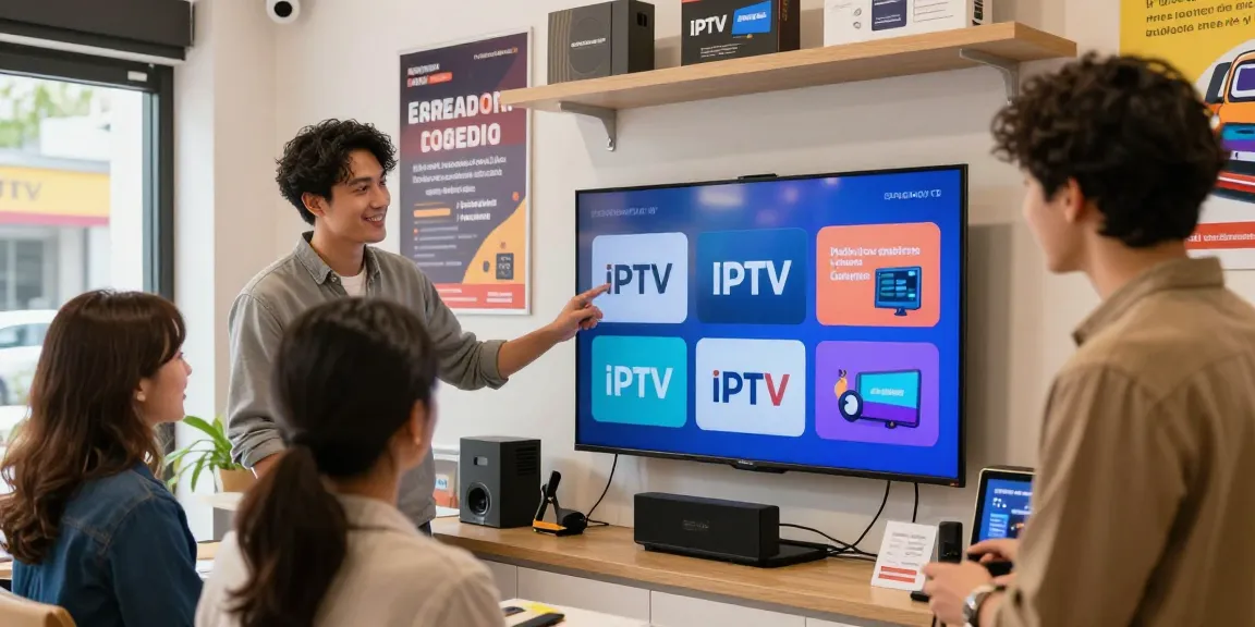 Local IPTV reseller providing trusted services for community members.