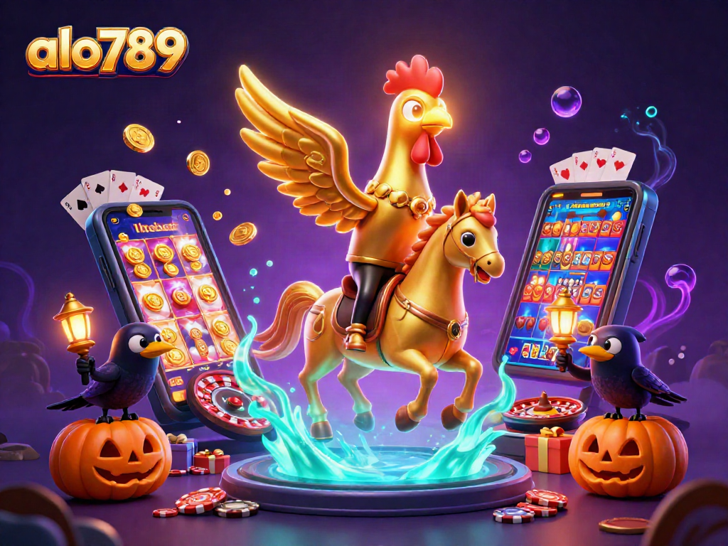 Engage in thrilling gaming adventures with alo789's immersive 3D casino experience, featuring exciting slot games and characters.