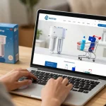Waterdrop Spin Down Sediment Filter showcased in an online shopping review, ideal for e-commerce platforms and buyer's guides.