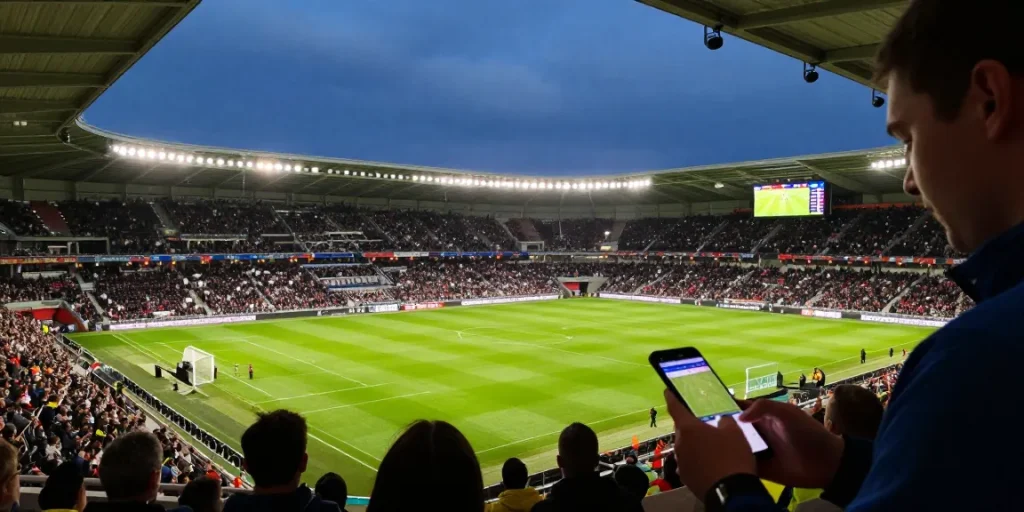 s6667 betting predictions and match odds at a thrilling football stadium scene