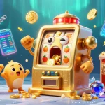 Celebrate wins with GO88 as slot machines hit jackpots in a vibrant casino scene.