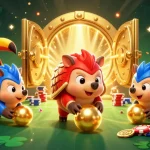 Experience thrilling gameplay with ea88's vibrant pangolins in a casino-filled adventure!