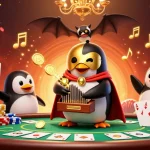 Experience xoilac excitement with a vibrant casino scene featuring colorful poker elements and dynamic characters.