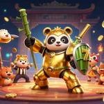 Experience thrilling slots at 89BET with golden panda mech and dynamic casino elements.