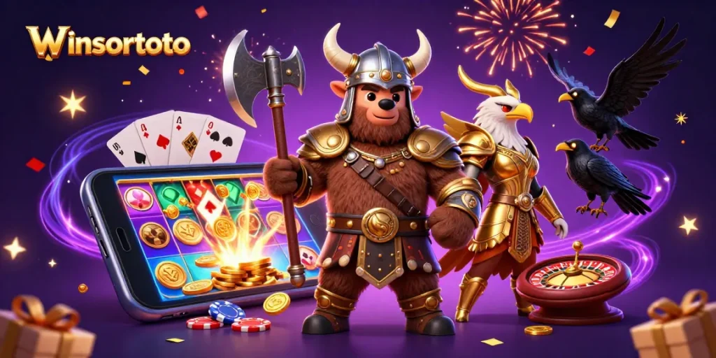 Menangkan hadiah besar dengan winsortoto, saat bersenang-senang dalam permainan slot yang menakjubkan.