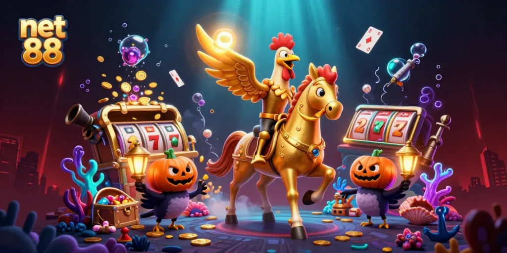 Experience thrilling wins with net 88 in a vibrant, lively casino scene brimming with excitement.