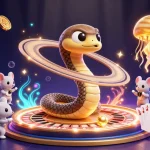 Bet with VIN88 at a lively cosmic casino featuring charming characters and exciting game elements.