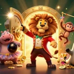 Experience gaming at ph88 with lively characters and vibrant casino elements in a 3D illustration.