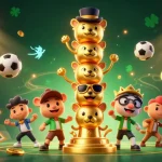 Experience engaging betting excitement with Ev88 featuring colorful casino elements and dynamic sports action.