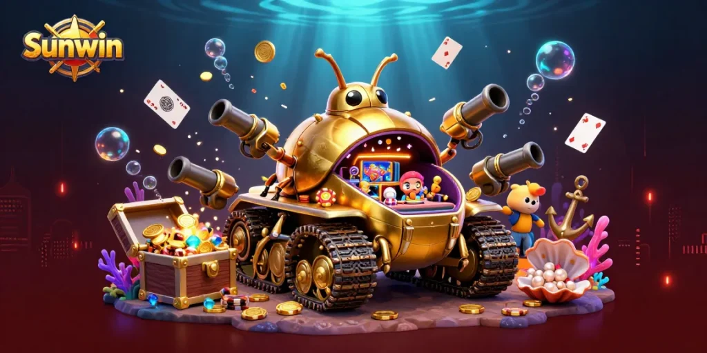 Experience thrilling wins at Sunwin's vibrant casino atmosphere with unique visuals.